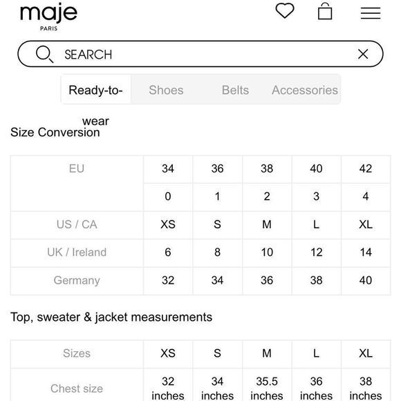 Maje Black Alissa Contrasting‎ Waistline A-Line Dress Size 1 - Picture 7 of 7